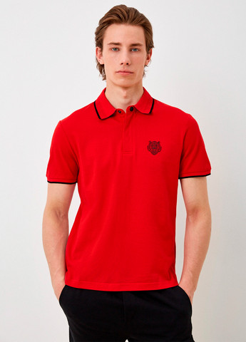 Красная футболка-мужская футболка-поло для мужчин Antony Morato однотонная