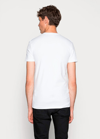 Белая мужская футболка с коротким рукавом Antony Morato