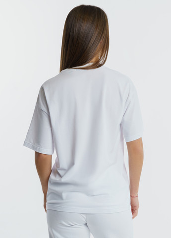 Белая летняя футболка женская Arber T-shirt W1