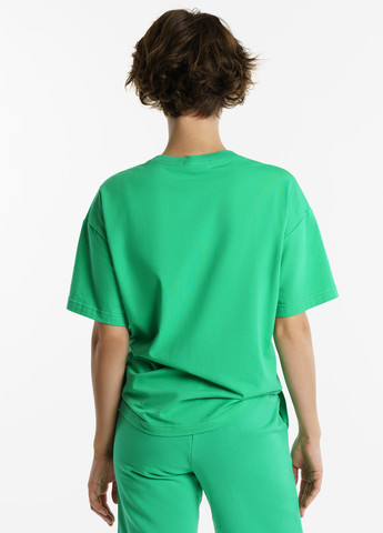 Зеленая летняя футболка женская Arber T-shirt W1