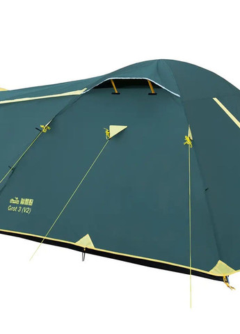 Намет універсальний Grot 3 (v2) Зелений TRT-036 Tramp (260063691)