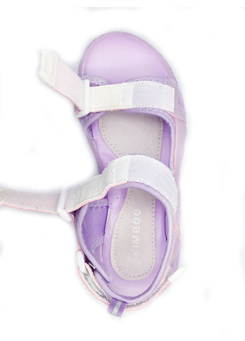 Фиолетовые повседневные сандалии Kimboo на липучке