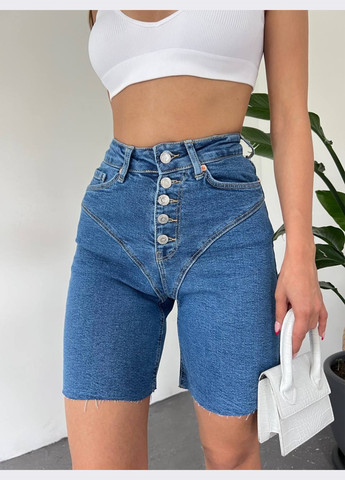 джинсовые шорты прямого кроя Dressa (260041092)