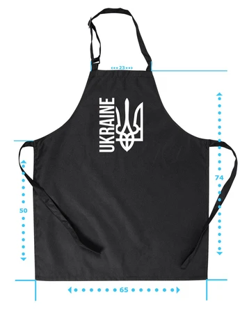 Фартук водоотталкивающий Украина (93699-3794) MobiPrint (260042592)