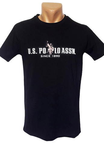Чорна оригінальна чорна футболка з коротким рукавом Sport Line