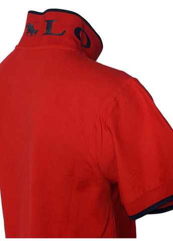 Червона футболка поло з коротким рукавом Sport Line