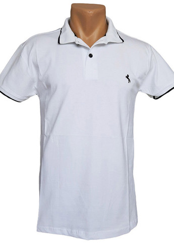Белая тенниска мужская с коротким рукавом Sport Line