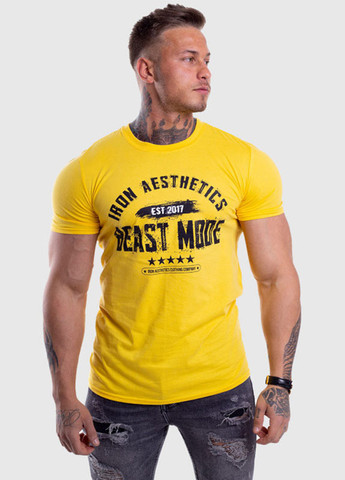 Жовта урожай футболка з коротким рукавом BUTZ