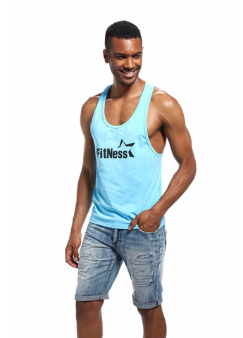 Мужская голубая майка iFitNess Eussieinq (260062000)