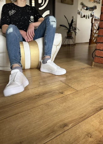 Чорна чоловіча чорна брендова футболка футболка філіп плейн Philipp Plein