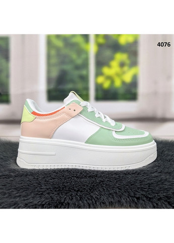 Кросівки жіночі демісезонні еко-шкіра Violeta оливкові демісезони (260084305)