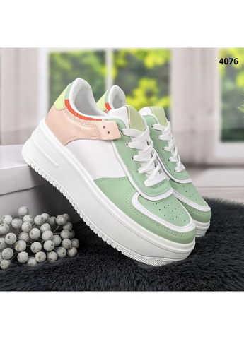 Кросівки жіночі демісезонні еко-шкіра Violeta оливкові демісезони (260084305)