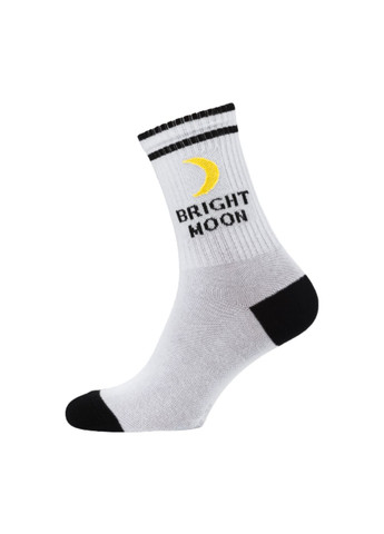 Чорно-білі набір (3 шт.) шкарпеток жіночих високих Siela малюнки (260063094)