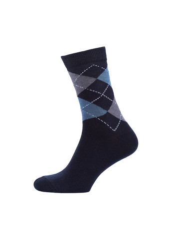 Синие rft шкарпетки чол.клас.вис./rt1311-067/ромби/39-42/синій. набір (3 шт.) MZ геометрические (260063147)