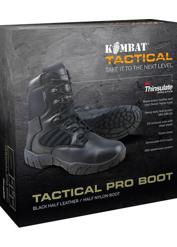 Ботинки замшевые тактические Tactical Pro Boot KOMBAT (260165970)