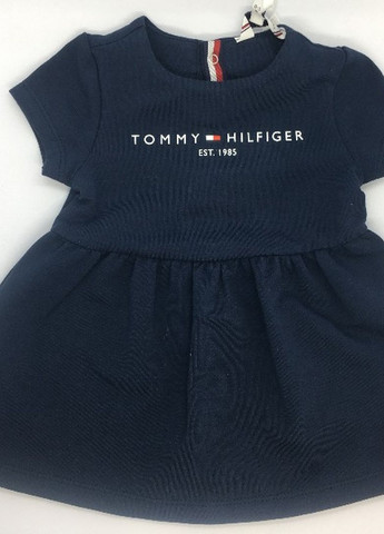 Тёмно-синее платье Tommy Hilfiger (260089644)