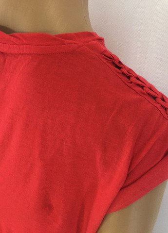 Червона літня футболка з коротким рукавом Diesel T-ATHAN-A T-SHIRT
