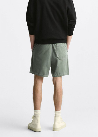 Шорти Zara плащівка 5520 300 KHAKI (260265510)