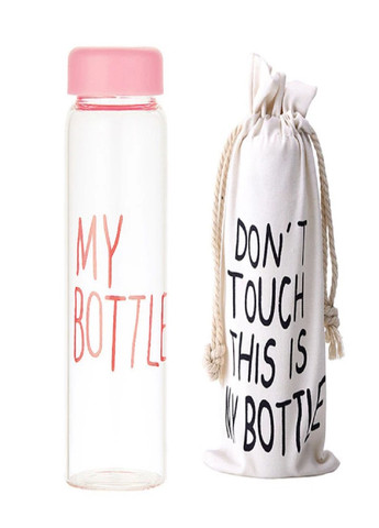 Универсальная современная компактная бутылочка с чехлом My Bottle 500мл Розовая VTech (260133884)