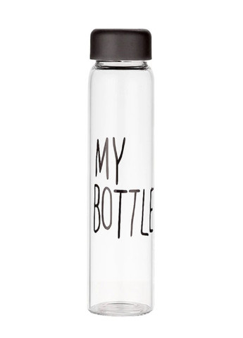 Универсальная современная компактная бутылочка с чехлом My Bottle 500мл Черная VTech (260133881)