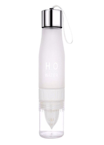 Универсальная бутылка для напитков с соковыжималкой H2O Drink More Water 650 мл Белая VTech (260133885)