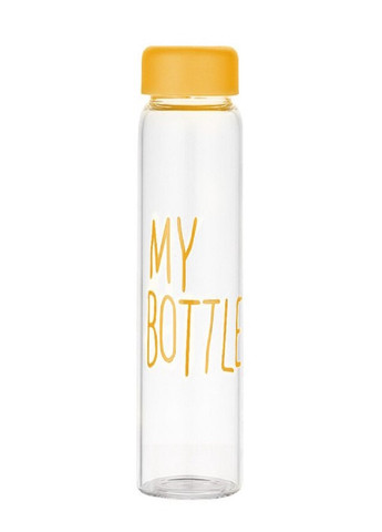 Универсальная современная компактная бутылочка с чехлом My Bottle 500мл Желтая VTech (260134037)