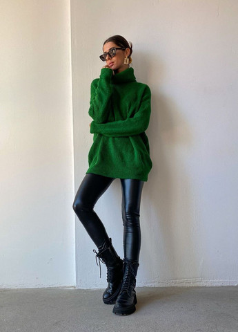 Зеленый демисезонный свитер Liton