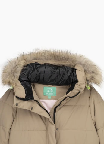 Бежева зимня куртка No Brand