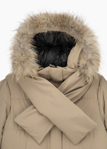 Бежева зимня куртка No Brand