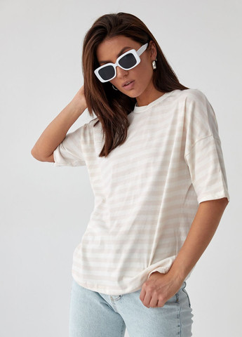 Жіноча смугаста футболка Enjoy - (260197815)