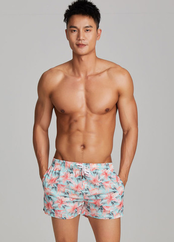 Голубые мужские пляжные шорты Seobean (260167043)