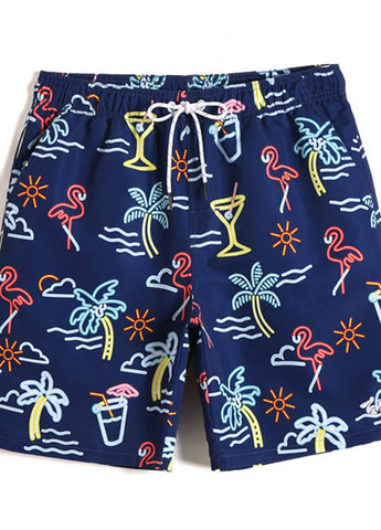 Синие мужские пляжные шорты Gailang (260166831)