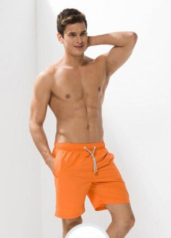 Оранжевые мужские пляжные шорты с сеткой подкладкой бриджи Gailang (260166837)
