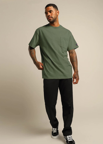 Хакі (оливкова) футболка із щільної бавовни cool & dry Dickies