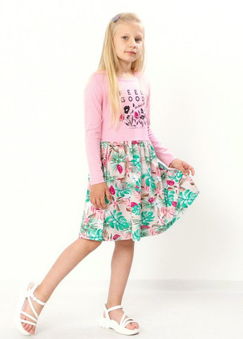 Розовое платье для девочки (6117-002-33-v9) Носи своє (260167500)