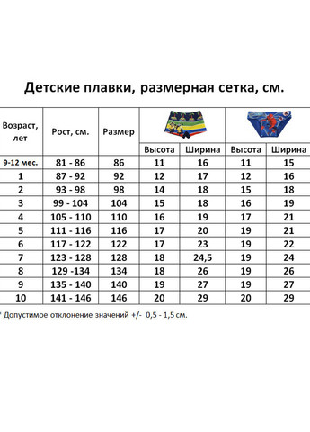 Детские плавки Ледниковый период Sport Line (260166904)