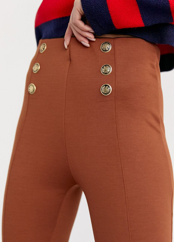 Трикотажные лосины с пуговицами Lurex (260215989)