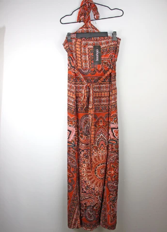 Коричнева сукня Boohoo