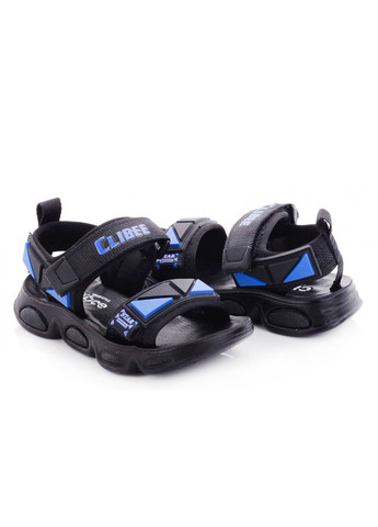 Черные повседневные сандалии Clibee на липучке