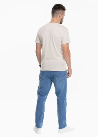 Голубые демисезонные джинсы regular fit Figo