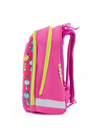 Рюкзак шкільний каркасний H-12 Kotomaniya rose 38x29x15 1 Вересня (260163867)