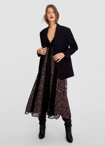 Чорна сукня Stradivarius