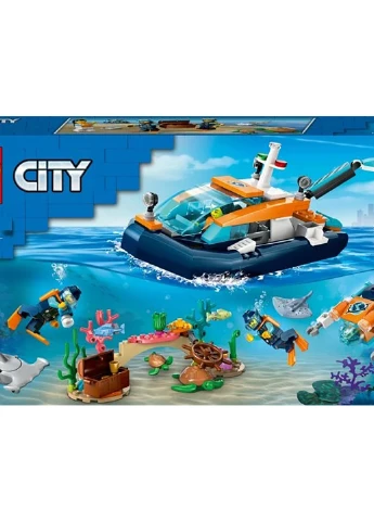 Конструктор City 60377 Дослідницький підводний човен Lego (260164930)