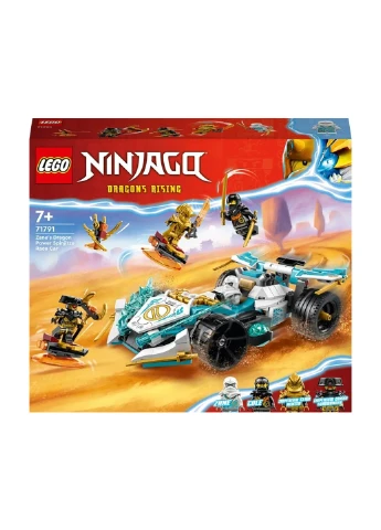 Конструктор Ninjago 71791 Суперсила дракона Зейна. Автомобіль дляперегонів спін-джитсу Lego (260164937)