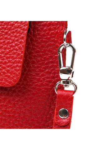 Женская кожаная косметичка 24х13 см Shvigel (260170001)