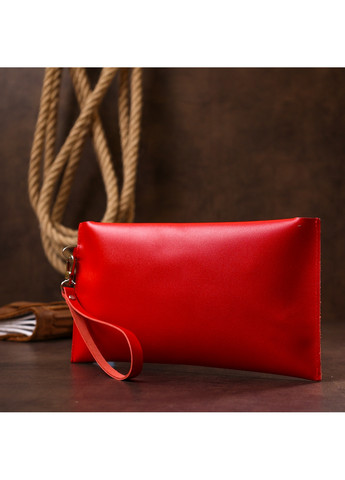 Женская кожаная косметичка 24х13 см Shvigel (260170029)