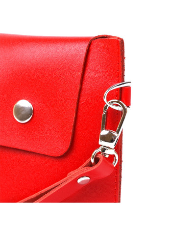 Женская кожаная косметичка 24х13 см Shvigel (260170029)