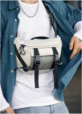 Мужская поясная сумка бананка 38х21 см Sambag (260169767)