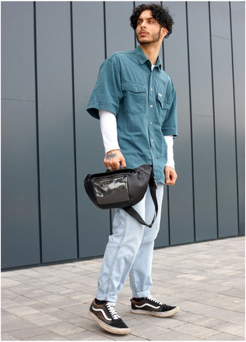 Мужская поясная сумка бананка 38х21 см Sambag (260169713)