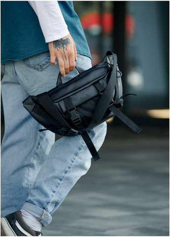 Мужская поясная сумка бананка 38х21 см Sambag (260169766)